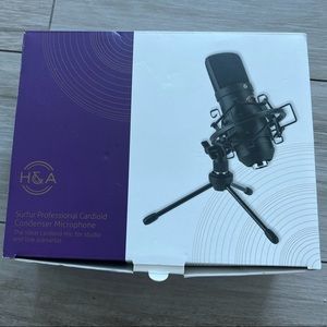 H&A Surfur Professional Cardioid Condenser Microphone NIB/Never used